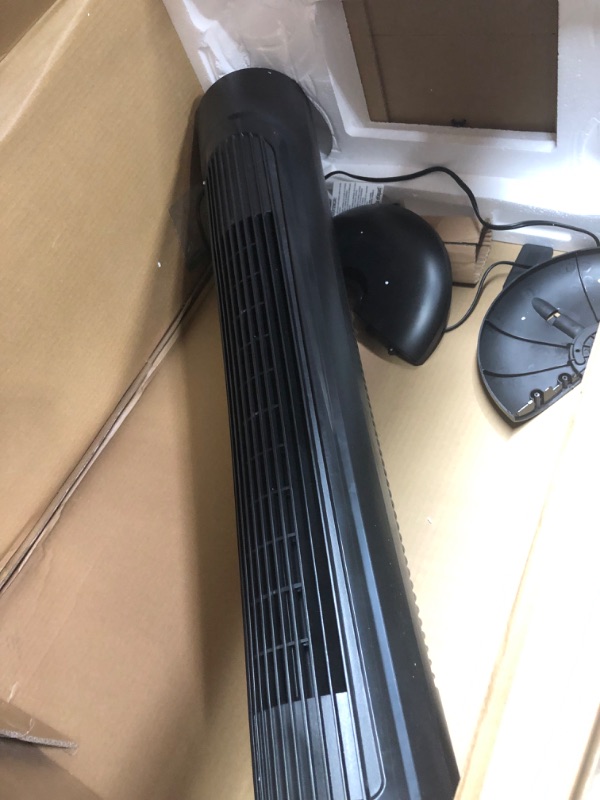 Photo 1 of **IN LARGE BOX** Dreo Cruiser Pro Tower Fan 90° Oscillating Fans with Remote, Quiet Cooling,12 Modes, 12H Timer, Space-Saving, LED Display with Touch Control, 40” Portable Floor Bladeless Fan for Bedroom Home Office
