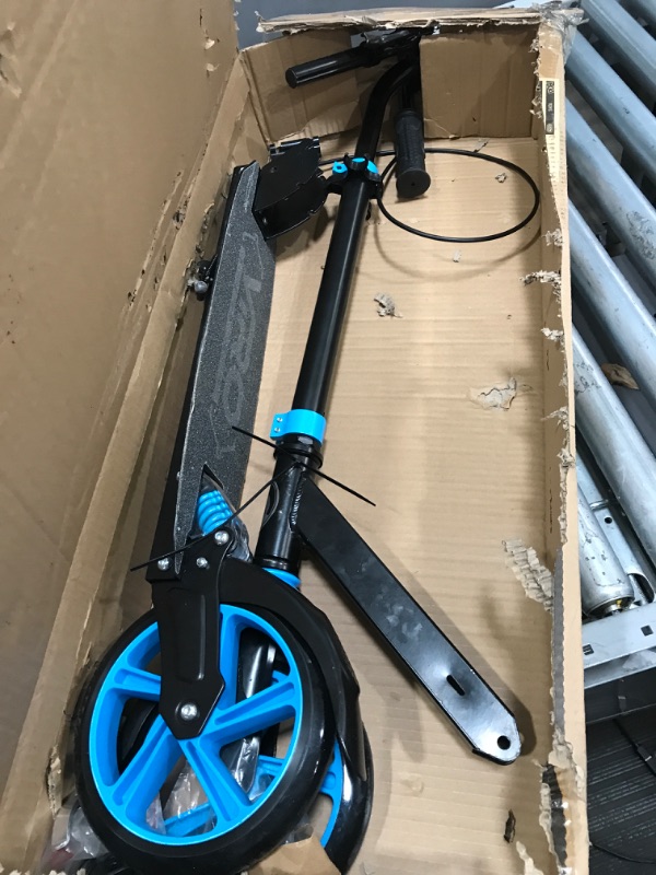 Photo 2 of 10 Inches Foldable Electric Scooter - Unique Performance and Upgraded Pneumatic Tire Foldable Commuter, Suitable for Adult and Easy to Store and Transport - HURES36
