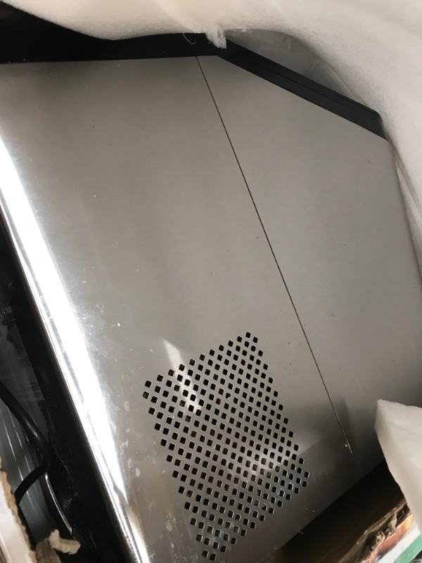 Photo 2 of CROWNFUL Nugget Ice Maker Portable Countertop Machine, Auto Water Refill, Makes 26lbs Crunchy Pellet in 24H, 3lbs Basket at a time, with Scoop and Basket