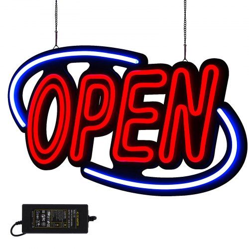 Photo 1 of Neon Open Sign 31.5x15.7 inch Led Open Sign 60W Horizontal Sign Open Bright Light
