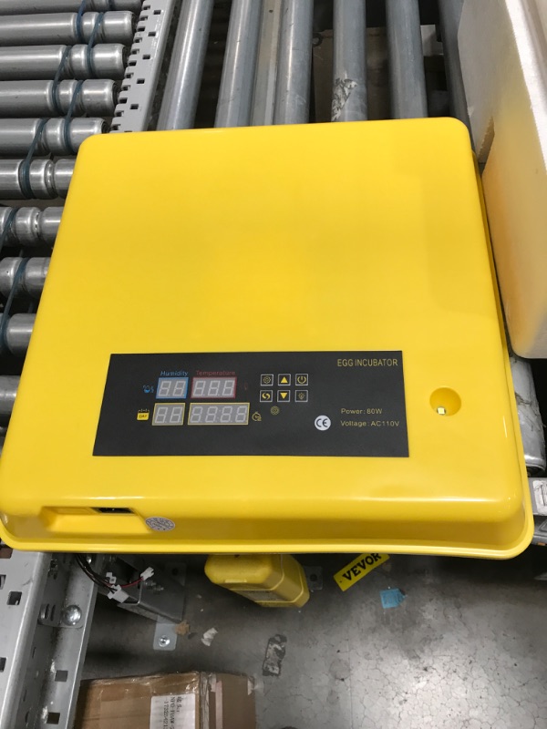 Photo 1 of Comft Egg Incubator, 48/56/96/112 Eggs Fully Automatic Poultry Hatcher Machine, 80W Chicken Incubator with Temperature Humidity Control Turner, for Ducks Goose Birds Quails (112 Eggs)
