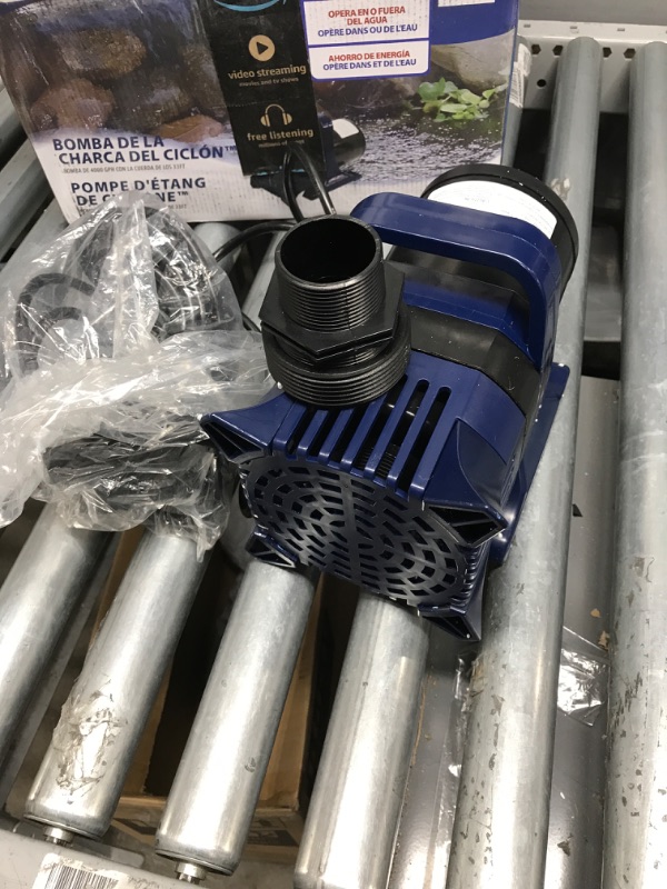 Photo 1 of Alpine Corporation 4000 GPH Cyclone Pump for Ponds, Fountains, Waterfalls, and Water Circulation

