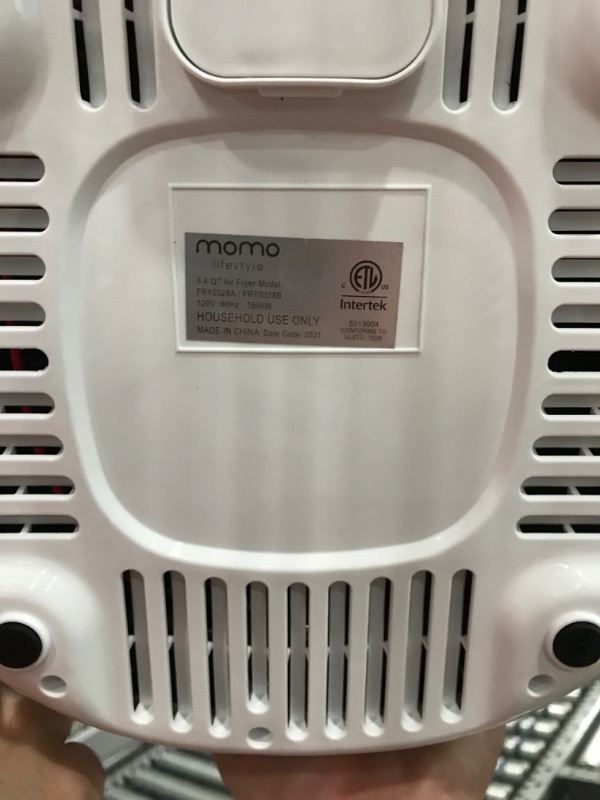 Photo 2 of *TESTED* Air Fryer 12 Cooking Functions Digital Control Wheel Eco Ceramic Dishwasher Safe Basket 1500W Momo EasyFry® - Momo Lifestyle®
