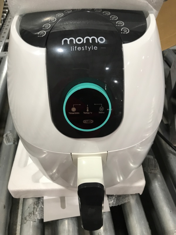 Photo 3 of *TESTED* Air Fryer 12 Cooking Functions Digital Control Wheel Eco Ceramic Dishwasher Safe Basket 1500W Momo EasyFry® - Momo Lifestyle®
