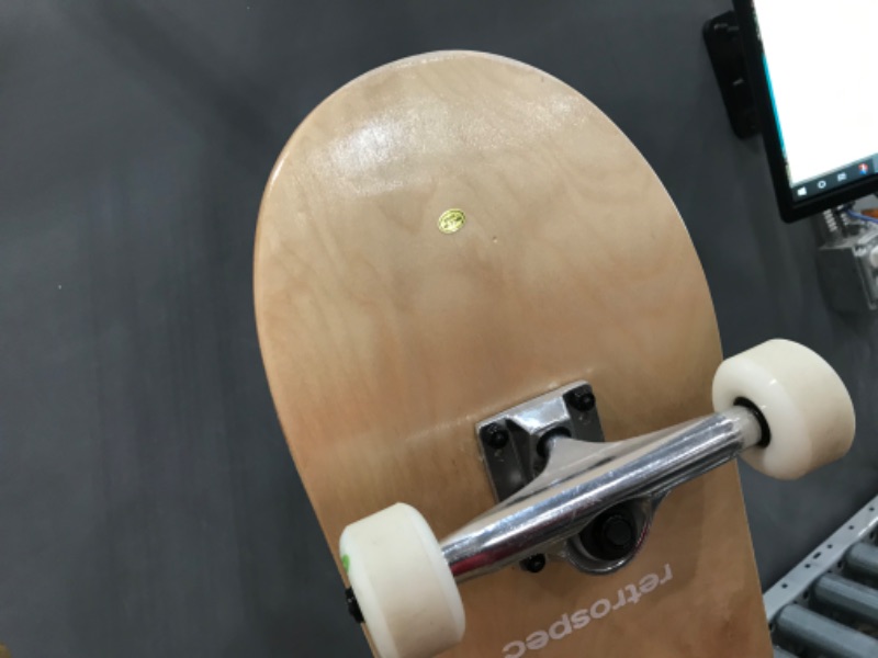 Photo 5 of Retrospec Alameda Skateboard Complete Canadian Maple Wood Deck w/ 5.5 Inch Aluminum Alloy Trucks for Commuting