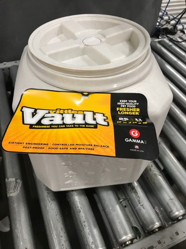 Photo 2 of Gamma2 Vittles Vault Plus Pet Food Storage, 25-lb