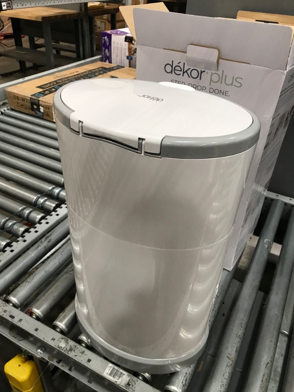 Photo 5 of Dekor Plus Hands Free Diaper Pail - White