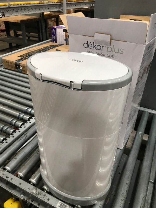 Photo 4 of Dekor Plus Hands Free Diaper Pail - White