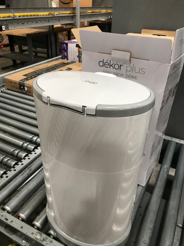 Photo 6 of Dekor Plus Hands Free Diaper Pail - White