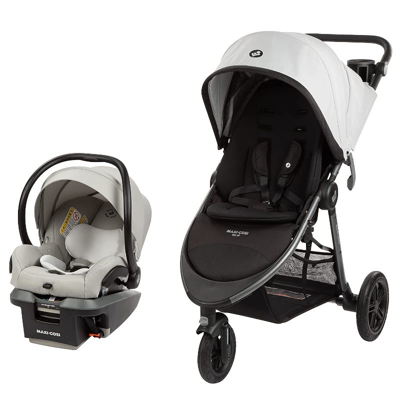 Photo 1 of Maxi-Cosi Gia XP 3-Wheel Travel System, Includes Stroller and Mico XP Infant Car Seat Midnight Moon
