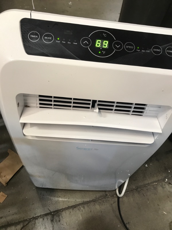 Photo 2 of SereneLife SLACHT128 Portable Air Conditioner Compact Home AC Cooling Unit 