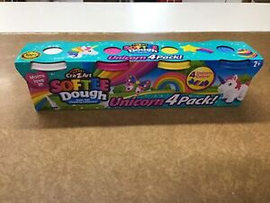 Photo 1 of 2 Packs of Cra-Z-Art Softee Dough Unicorn 4pk
