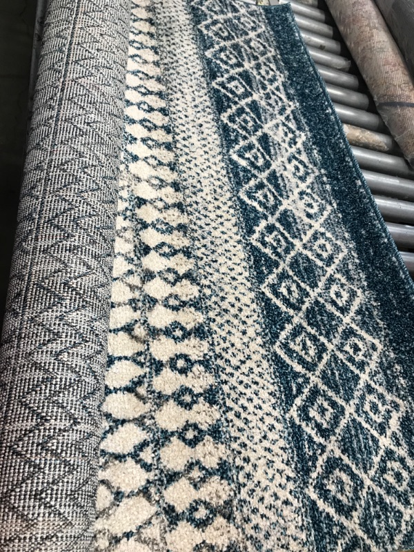 Photo 2 of Signature Loom Olivia Moroccan Boho Area Rug, 5x8 - Soft & Smooth Area Rugs for Living Room - Gorgeous Turkish Carpets and Rugs for Bedroom - Easy Cleaning & Non-Shedding, Grey
