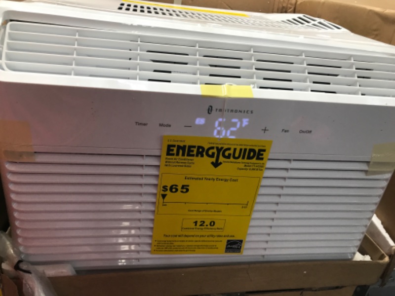 Photo 4 of Air Conditioners for Window, Quiet 8000 BTU Window AC Unit with 4 Fan Speeds 5 Modes 24-Hour On/Off Timer,Remote Control Portable and Easy to Set up AC Cooler for Rooms up to 350 sq. ft.
