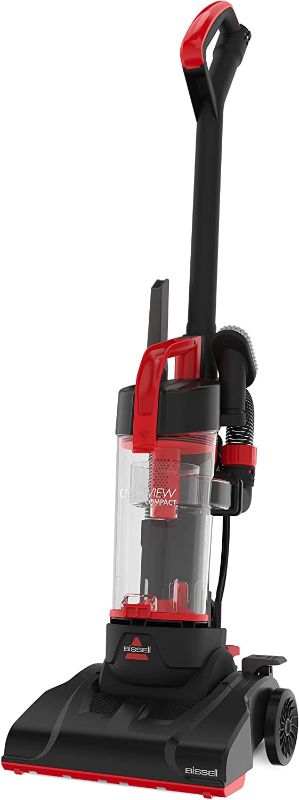 Photo 1 of (DAMAGE)BISSELL CleanView Compact Upright Vacuum, Fits in Dorm Rooms & Apartments, Lightweight with Powerful Suction and Removable Extension Wand, 3508
**BENT**
