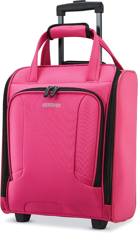 Photo 1 of American Tourister 4 Kix Expandable Softside Luggage, Pink, Underseater
8 x 18 x 14 inches
