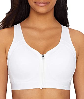 Photo 1 of Champion Women's Mesh Racerback Bra, Sports Bra with Max Support for Women, Moisture-Wicking Athletic Sports Bra- size 34c 
