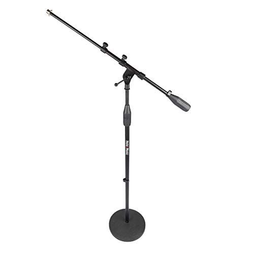 Photo 1 of Hola! Music Mic Stand W/ Adjustable Height for Home, Studio, Office or Stage Use – Weighted Base
