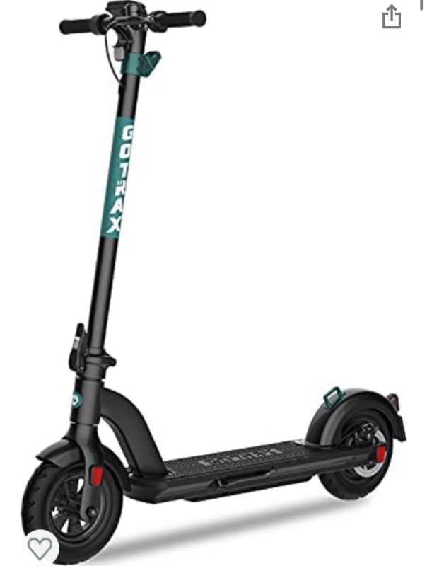Photo 1 of (NOT FUNCTIONAL) Gotrax Gmax Ultra Electric Scooter, 10" Pneumatic Tire, Max 45 Mile and 20Mph Speed by LG Battery, Double Anti-Theft Lock, Bright Headlight and Taillight,Foldable and Cruise Control Escooter for Adult