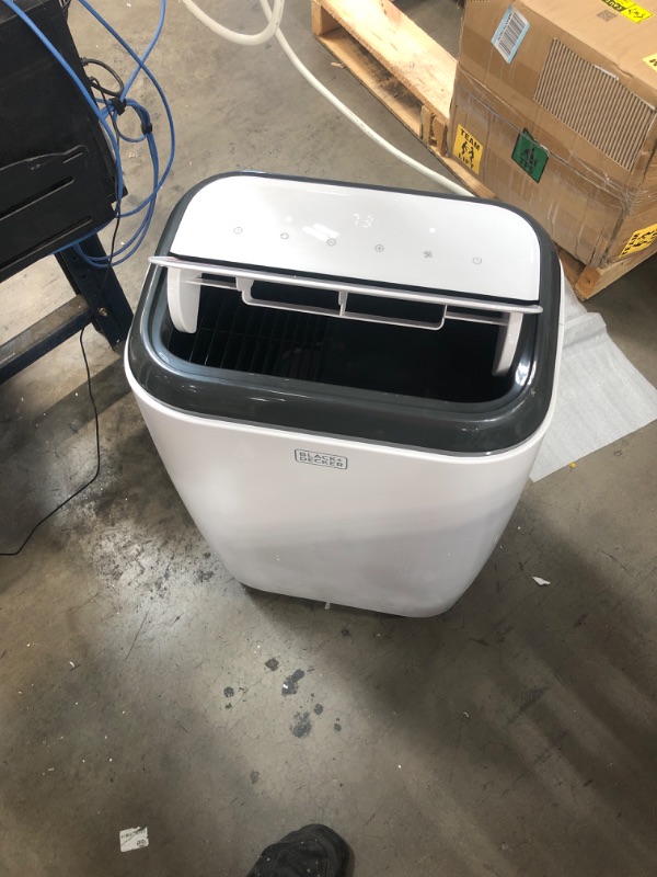 Photo 3 of 10,000 BTU; 6,000 BTU (SACC/CEC) Portable Air Conditioner with Double Motor, Dehumidifier and Remote, White