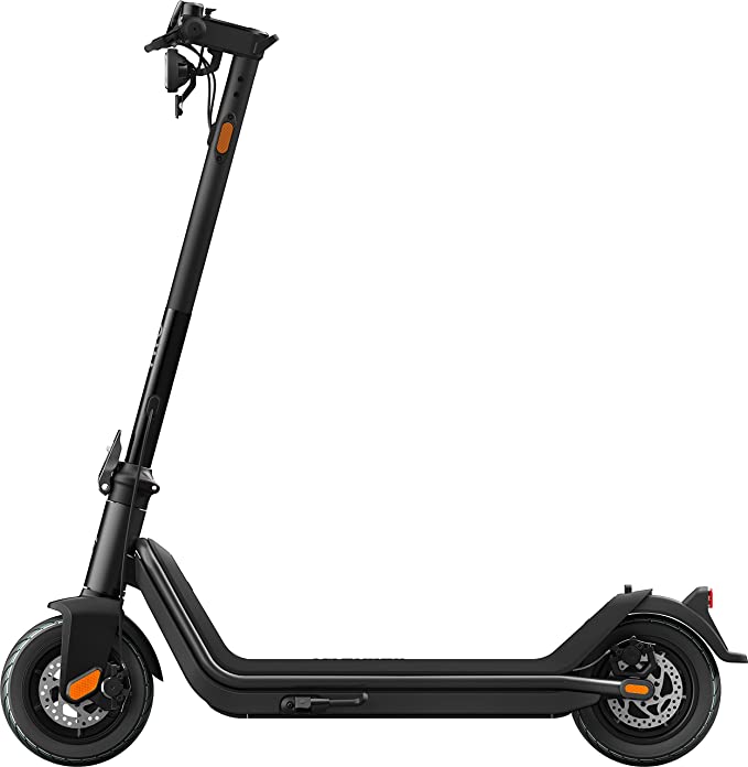 Photo 1 of (NOT FUNCTIONAL; BROKEN-OFF PARTS) NIU KQi3 Electric Scooter for Adults - 350W Power, Upto 31 Miles Range, 20MPH Max Speed, 6.7W'' Wider Deck, 9.5'' Tubeless Fat Tires, Triple Braking, Portable Folding Commuting E Scooter, UL Certified
