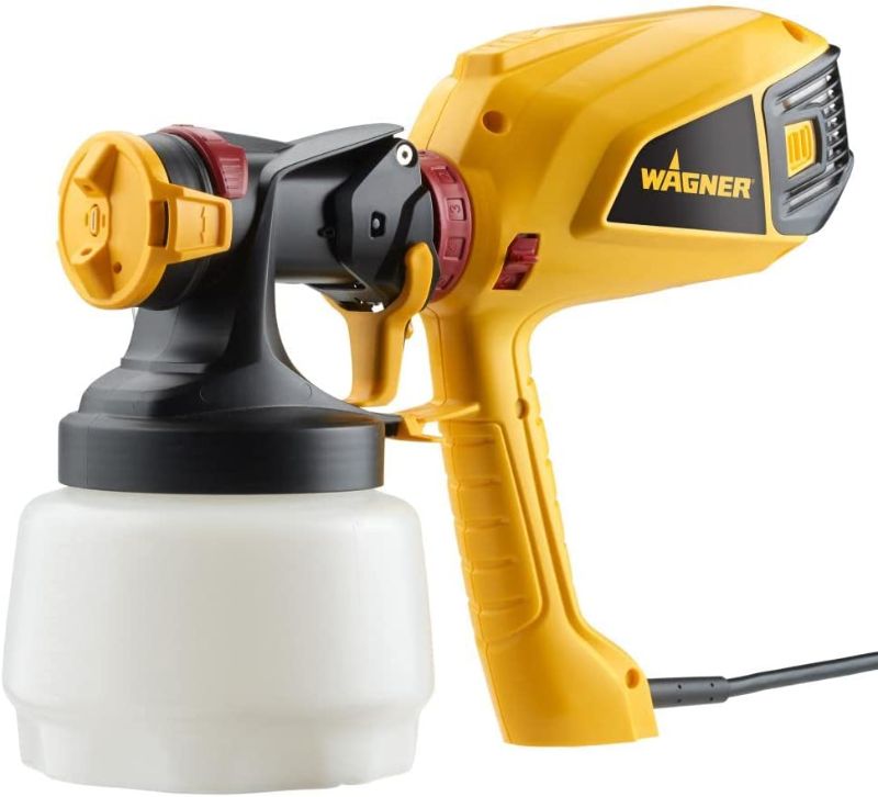 Photo 1 of Wagner Spraytech 520008 Control Painter HVLP Handheld Stain Painter, Yellow
