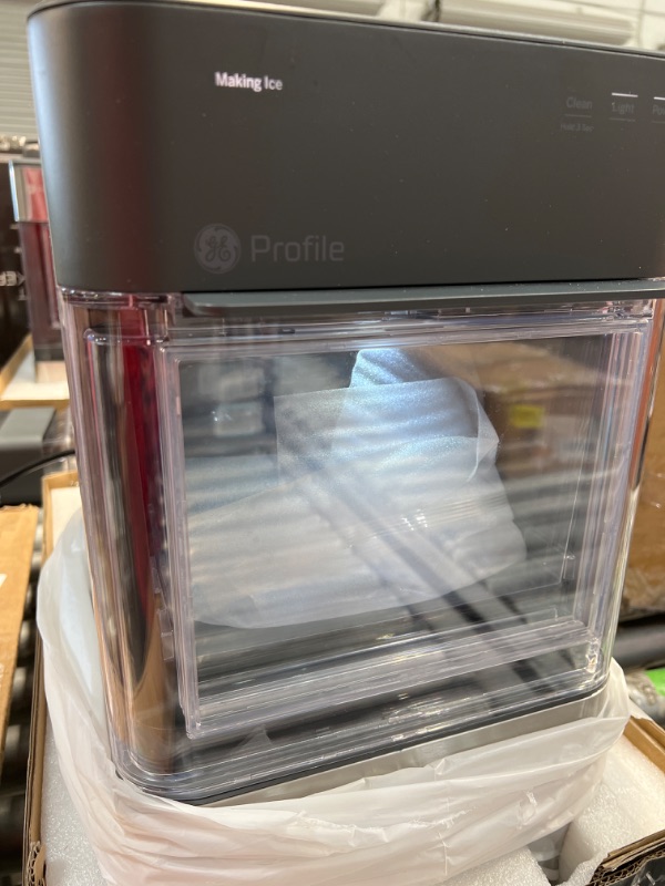 Photo 2 of GE Profile Opal 2.0 | Countertop Nugget Ice Maker with Side Tank | Ice Machine with WiFi Connectivity | Smart Home Kitchen Essentials | Stainless Steel
