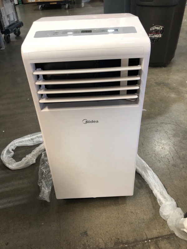 Photo 2 of Midea 6,000 BTU ASHRAE (5,000 BTU SACC) Portable Air Conditioner, Cools up to 150 Sq. Ft., Works as Dehumidifier & Fan, Remote Control & Window Kit Included
