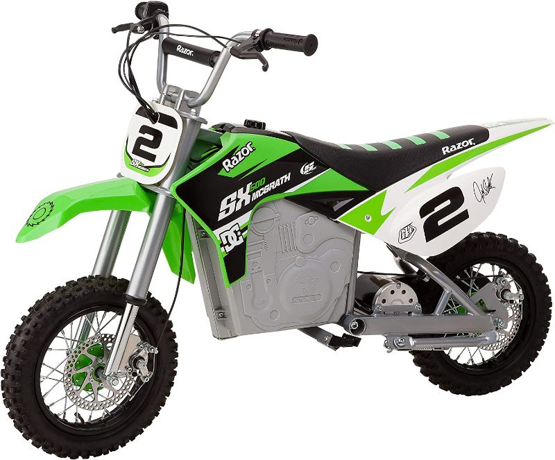 Photo 1 of **NOT FUNCTIONAL PARTS ONLY!! Razor Dirt Rocket SX500 McGrath Electric Motocross Bike - FFP
