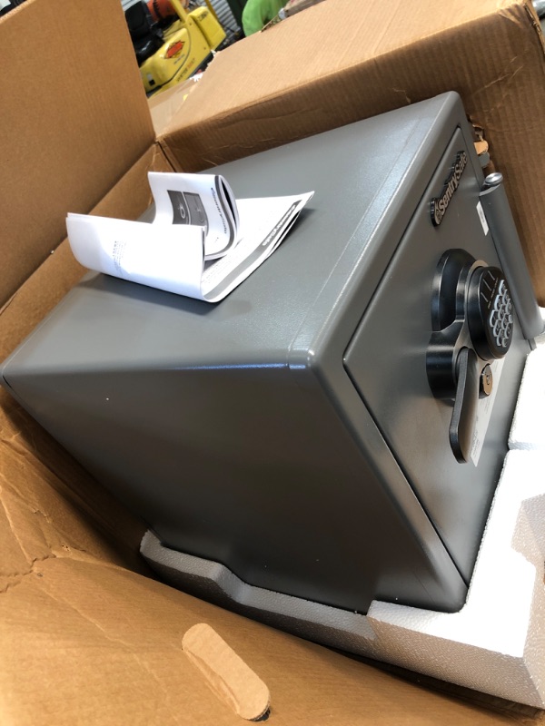 Photo 1 of Sentry Fire-Safe Electronic Lock Business Safes, Grey