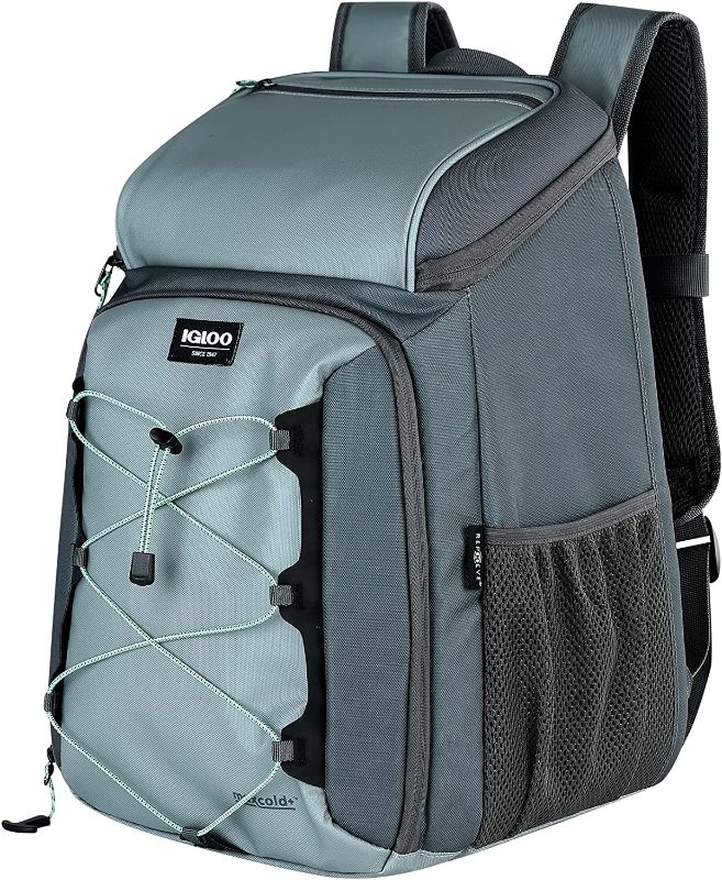 Photo 1 of Igloo 30 Can Large Portable Insulated Soft Cooler Backpack Carry Bag