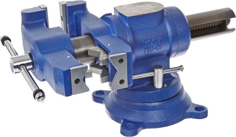 Photo 1 of 750-DI, Multi-Jaw Rotating Combination Pipe and Bench Vise, Swivel Base
