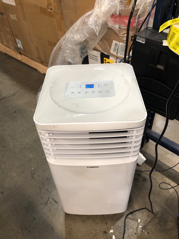 Photo 2 of TURBRO Greenland 8,000 BTU Portable Air Conditioner, Dehumidifier and Fan, 3-in-1 Floor AC Unit for Rooms up to 300 Sq Ft, Sleep Mode, Timer, Remote Included (5,000 BTU SACC)
