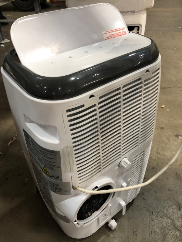 Photo 4 of BLACK+DECKER 8,000 BTU Portable Air Conditioner with Remote Control, White
