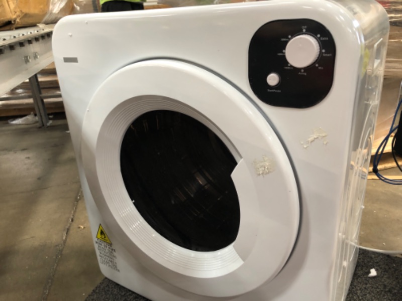 Photo 3 of Black & Decker Portable Dryer, 3.75 Cu. Ft., White
