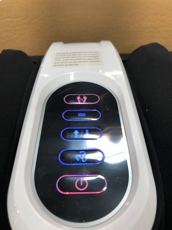 Photo 3 of Cloud Massage Shiatsu Foot Massager Machine - Stress Relief Gifts - Deep Kneading Heated Massager - for Diabetic Foot Pain Relief, Neuropathy, Plantar Fasciitis, Feet & Calf Circulation (No Remote)
