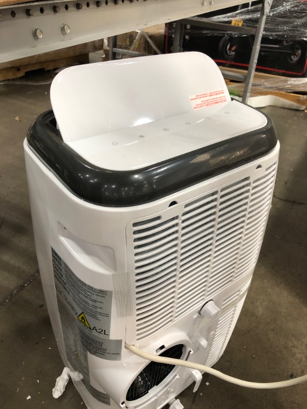 Photo 4 of BLACK+DECKER 12,000 BTU Portable Air Conditioner with Heat and Remote Control, White
