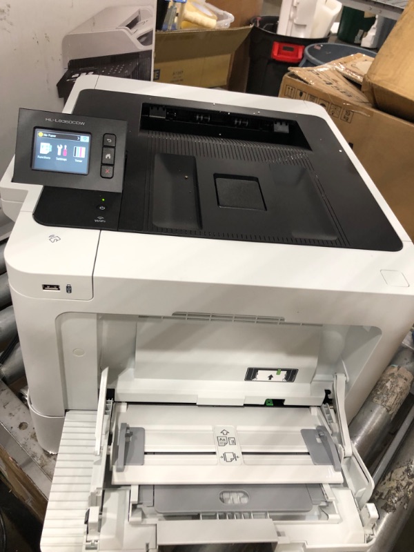 Photo 2 of Brother MFC-L3770CDW Compact Wireless Digital Color All-in-One Printer with NFC, 3.7” Color Touchscreen, Automatic Document Feeder, Wireless and Duplex Printing and Scanning
