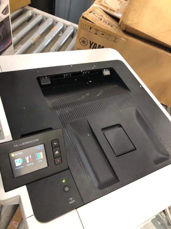 Photo 6 of Brother MFC-L3770CDW Compact Wireless Digital Color All-in-One Printer with NFC, 3.7” Color Touchscreen, Automatic Document Feeder, Wireless and Duplex Printing and Scanning
