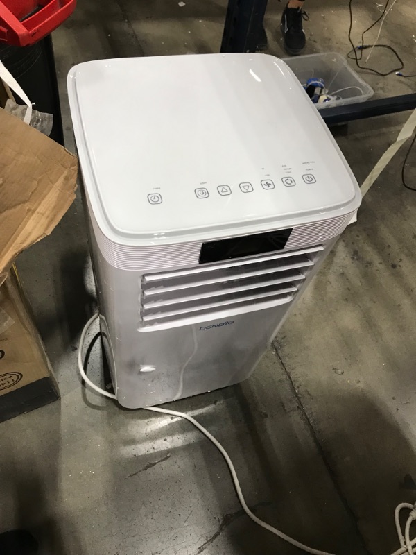 Photo 2 of DENBIG Portable Air Conditioner 9,000 BTU 3-in-1 Air Conditioner, Dehumidifier, Cooling Fan with 2 Fan Speeds, Digital Display & Remote Control, and 24 Hour Timer for Rooms Up to 350 Sq.ft
