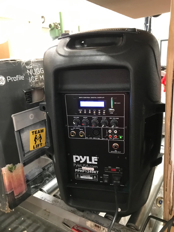 Photo 5 of Pyle Pro 1,800-Watt Bluetooth Active/Passive Dual Speaker System Kit (PPHP1249KT)
