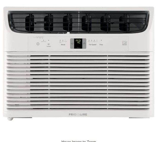 Photo 1 of 15,000 BTU Connected Window-Mounted Room Air Conditioner in White
