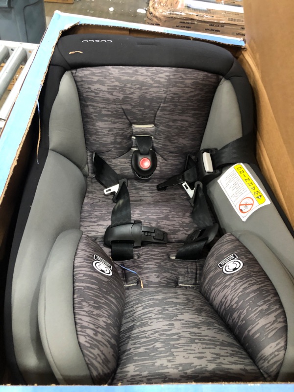 Photo 2 of Cosco Mighty Fit 65 DX Convertible Car Seat (Heather Onyx Gray)
