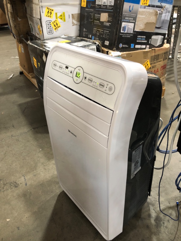 Photo 2 of Ukoke USPC01W Smart Wifi Portable Air Conditioner Works with Mobile App Control 12 000 BTU ASHRAE 4 in 1 AC Unit with Cool Heat Dehumidifier & Fa
