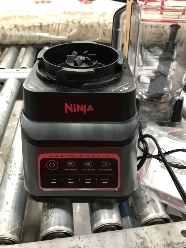 Photo 5 of **Parts Only**Ninja BN701 Professional Plus Bender, 1400 Peak Watts, 3 Functions for Smoothies, Frozen Drinks & Ice Cream with Auto IQ, 72-oz.* Total Crushing Pitcher & Lid, Dark Grey
