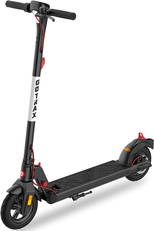 Photo 1 of Gotrax Apex XL Electric Scooter, 8.5" Pneumatic Tires, Max 15 Mile Range and 15.5Mph Speed, Bright Headlight and Taillight, Aluminum Alloy Frame and Cruise Control, Foldable Escooter for Adult
