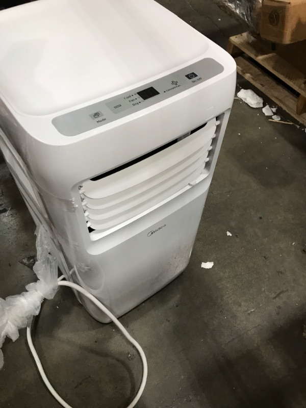 Photo 4 of Midea 8,000 BTU ASHRAE (5,300 BTU SACC) Portable Air Conditioner, Cools up to 175 Sq. Ft., Works as Dehumidifier & Fan, Remote Control & Window Kit Included
