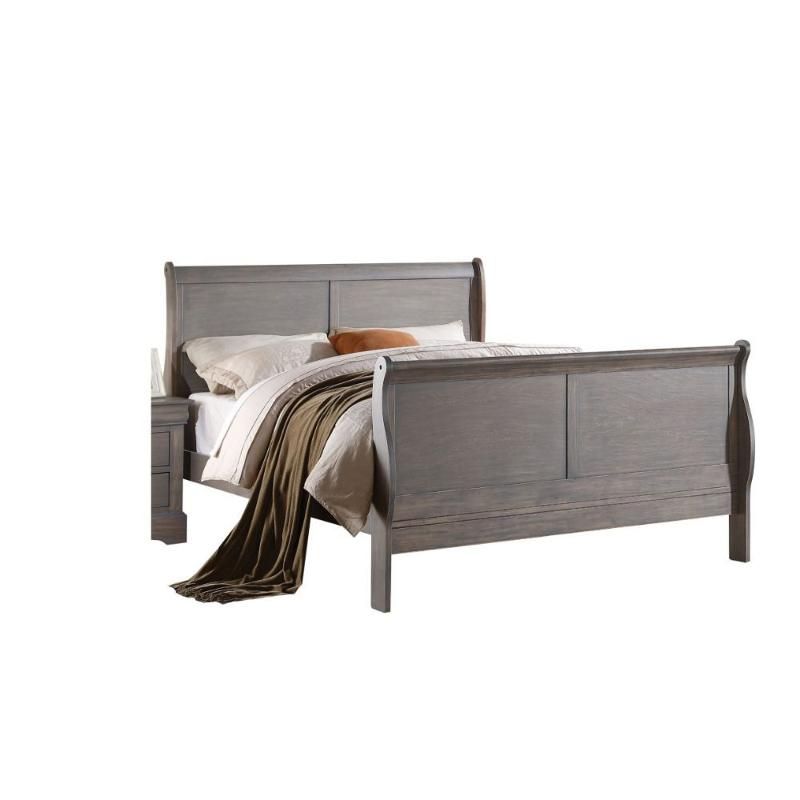 Photo 1 of **just bed rails **Acme Furniture Louis Philippe Iii - Gray Gray Low Profile Queen Bed rails 