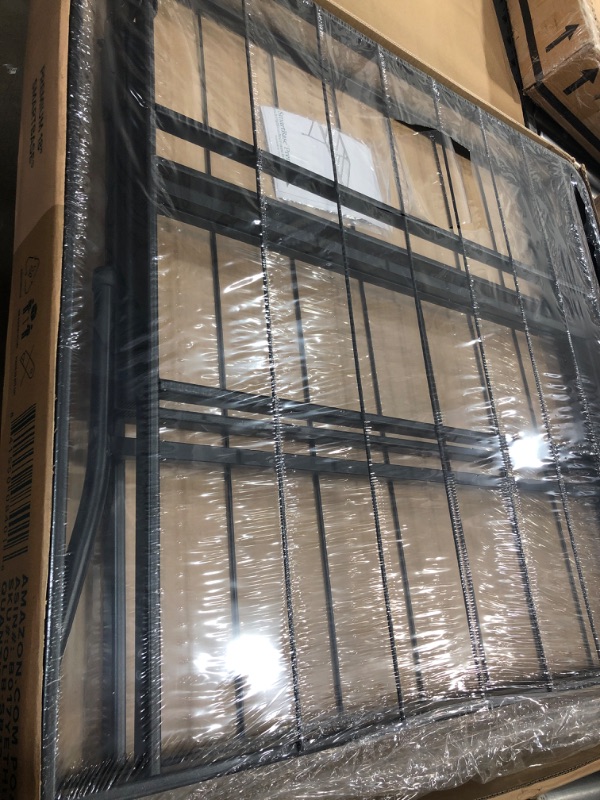 Photo 2 of ZINUS SmartBase Heavy Duty Mattress Foundation / 18 Inch Metal Platform Bed Frame / No Box Spring Needed / Sturdy Steel Frame / Underbed Storage, Twin