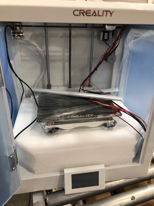 Photo 2 of ***NONfunctional Parts only***Creality Printer CR-5 Pro Enclosure FDM 3D Printer with Enclosed Print Chamber Large Print Size 300X225X380mm Transparent Design 100 Microns High Precision
